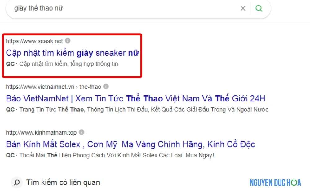 Top 8 loại quảng cáo Google hay được sử dụng tại Việt Nam