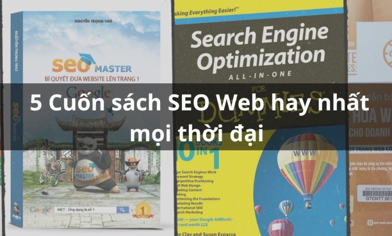 5 Cuốn sách SEO Web tốt nhất mọi thời đại cho dân Marketing