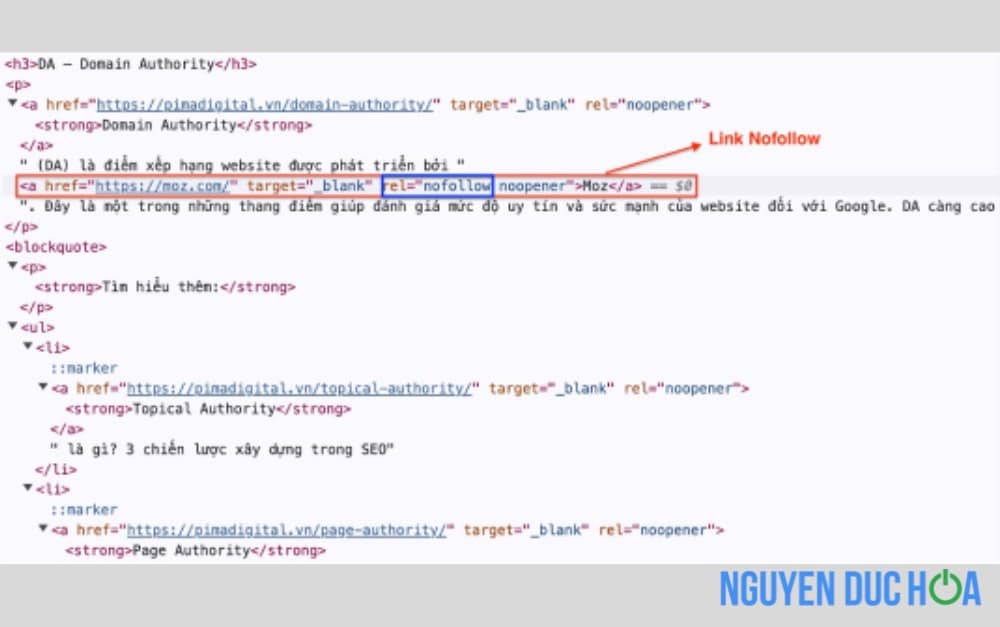 Link Dofollow Nofollow - Sự khác biệt cần biết